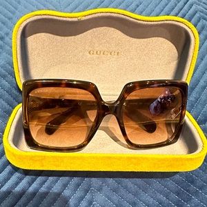 Gucci tortuise shell sunglasses